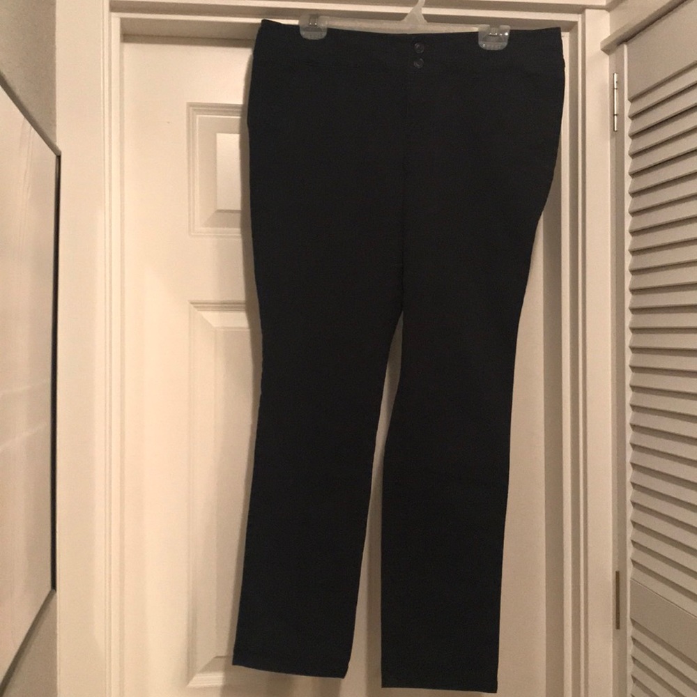 American Eagle skinny black pants size 12